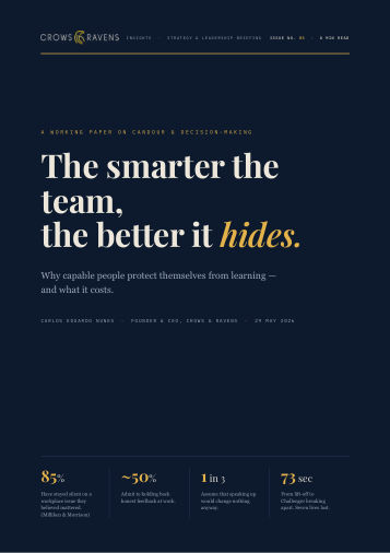 Crows & Ravens Insights: The Smarter the Team, the Better It Hides